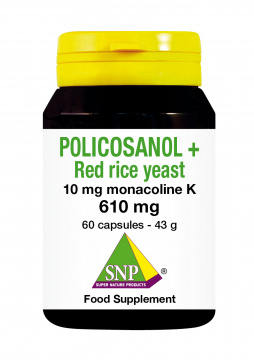 Policosanol + Red Yeast Rice