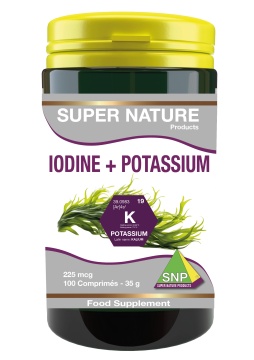 Iodine 225 mcg + potassium
