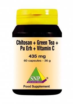 Chitosan Green tea Pu Erh tea Vitamin C
