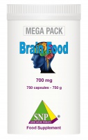 Brain Food   -  700 mg  - 750 capsules  -   MEGA PACK